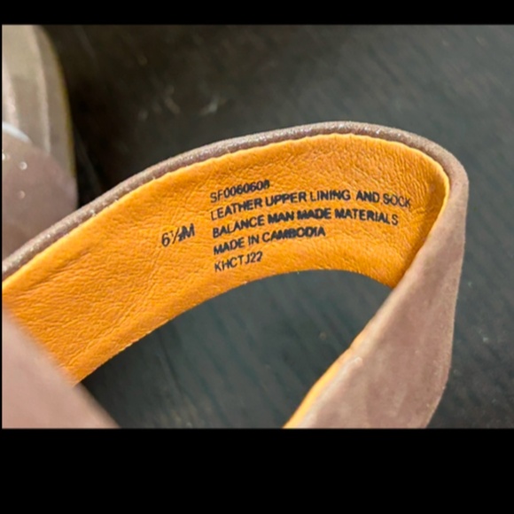 Sofft Vaya Leather Dress Sandals/Shoes Metallic Taupe Size 6.5 - Picture 13 of 16